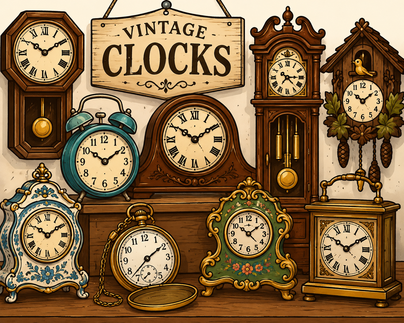 Clocks and Watches