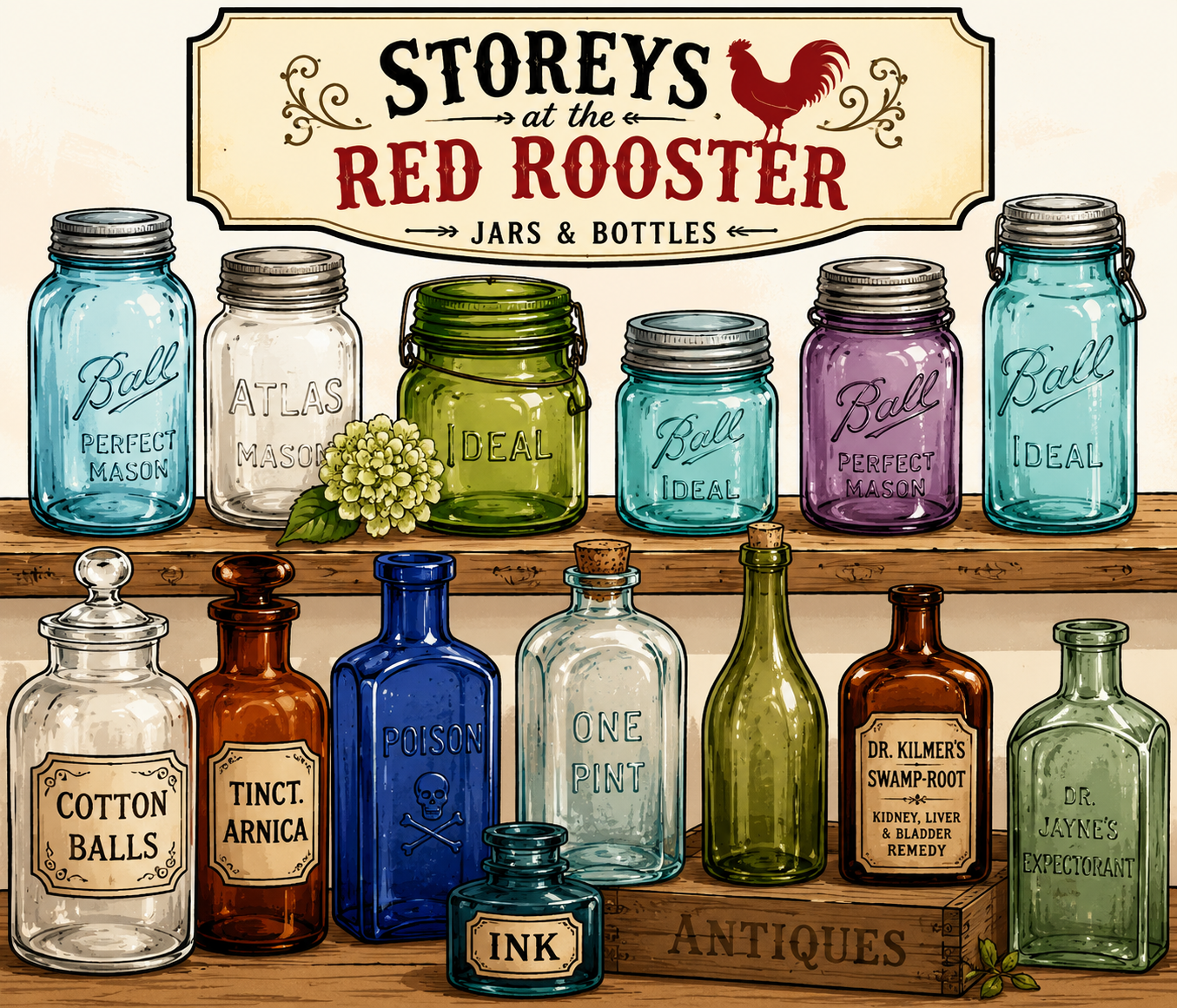 Jars and Bottles