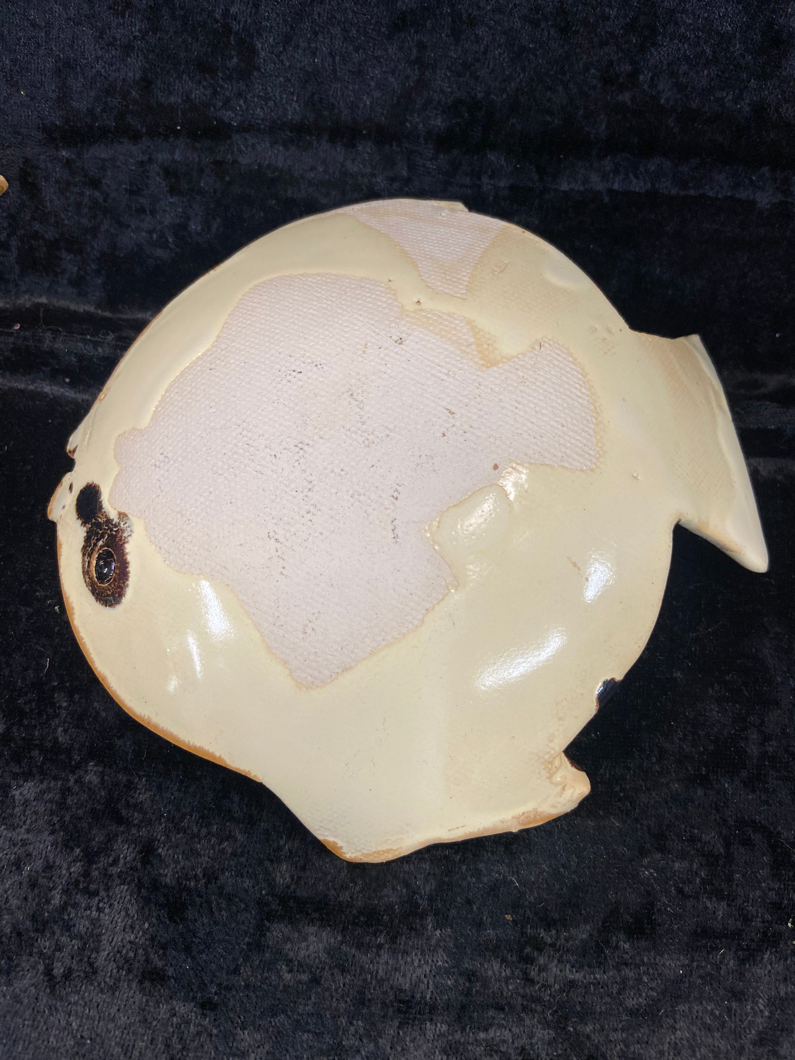 Vintage Pottery Fish Trinket Dish