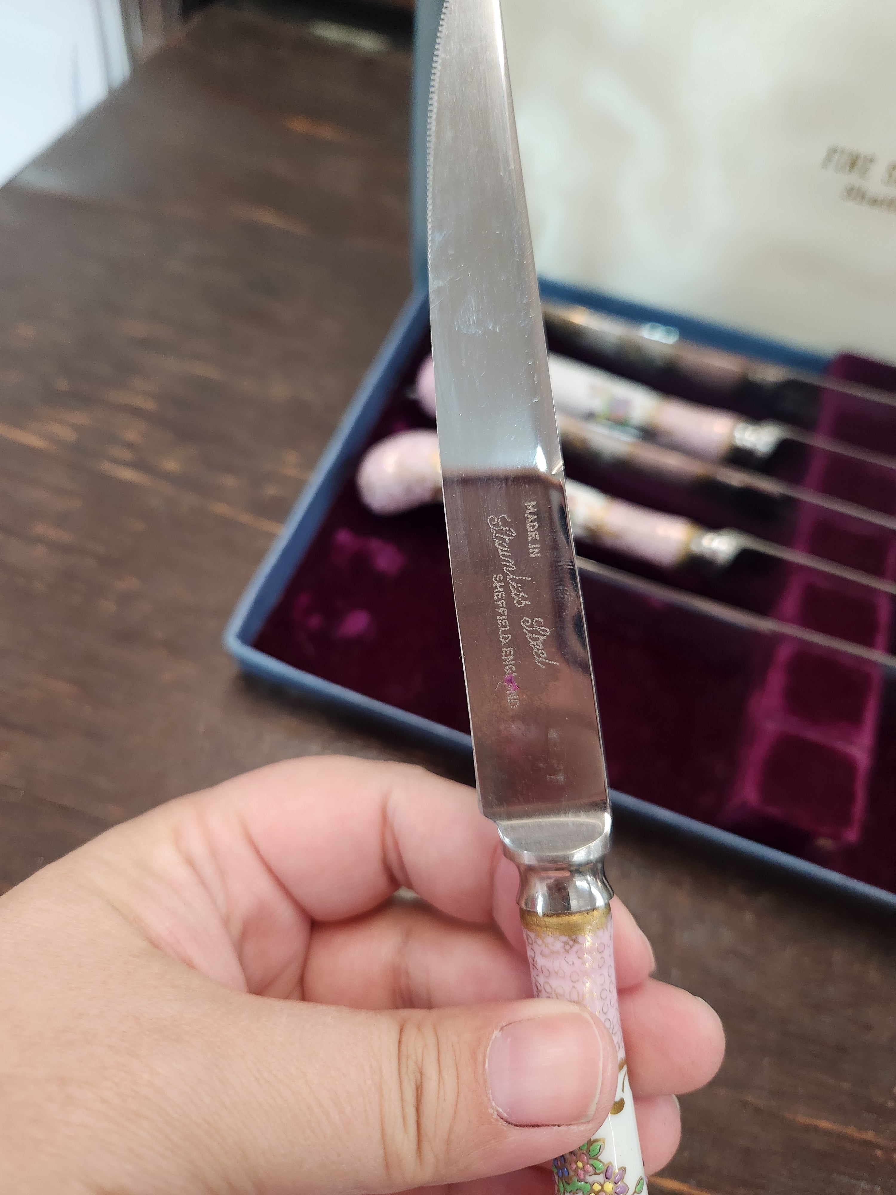 Antique Fine Sheffield, England Cutlery