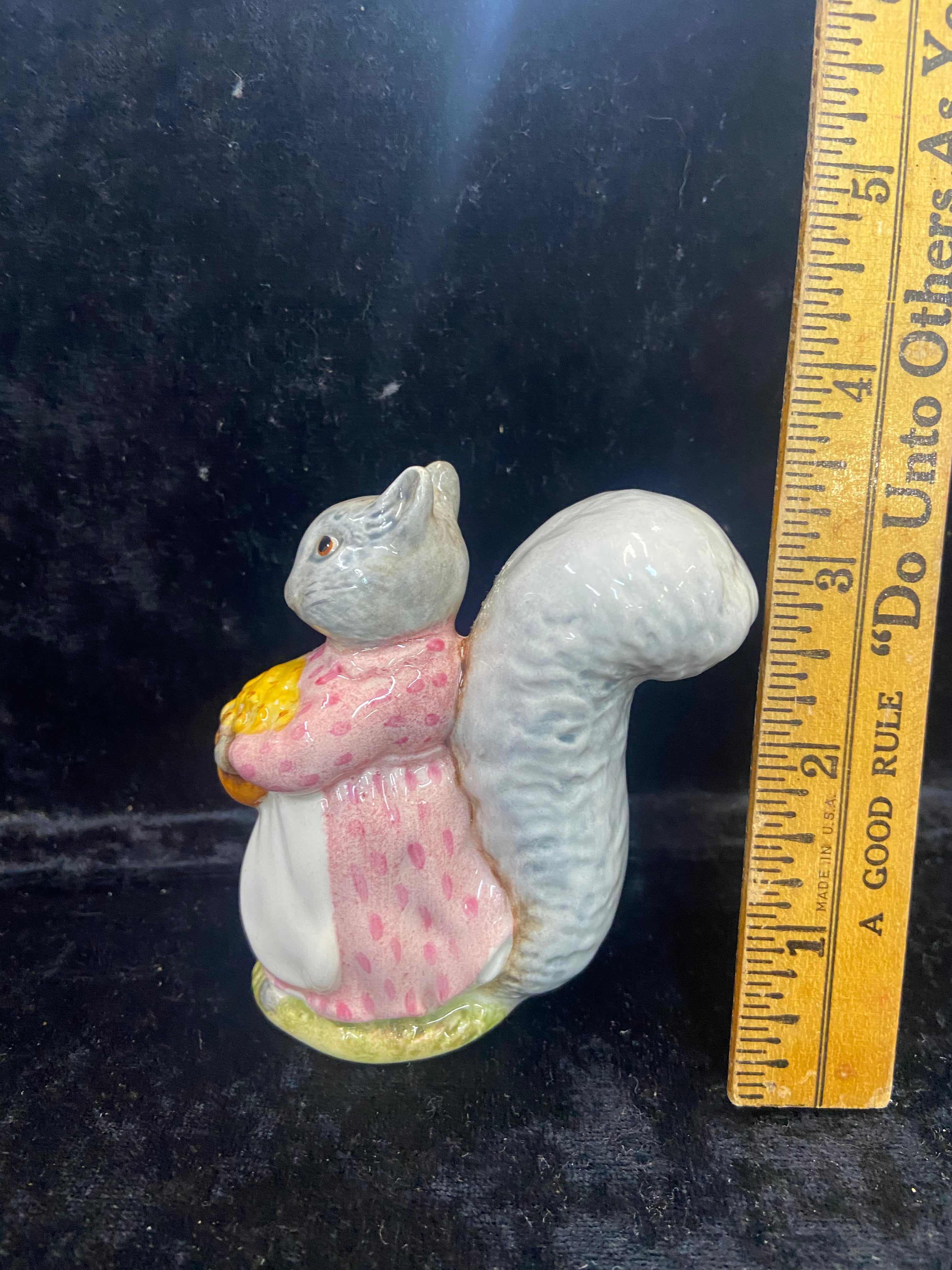 Vintage Beatrix Potter "Goody Tiptoes" Figurine