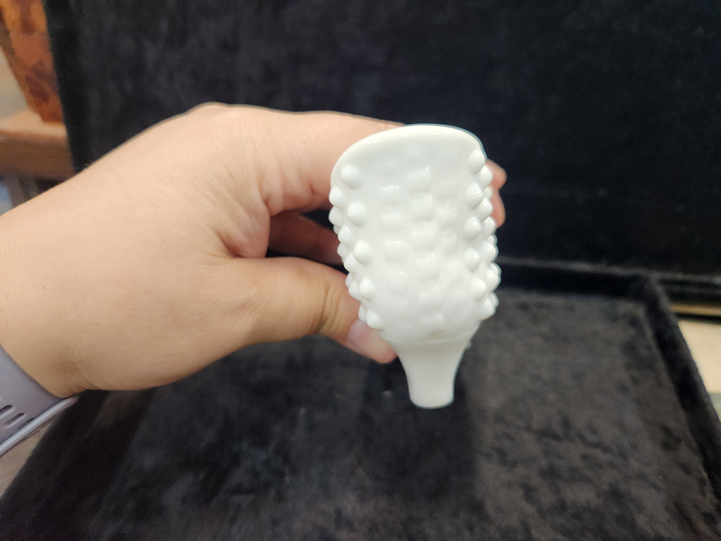 Vintage Fenton Milk Glass Shoe