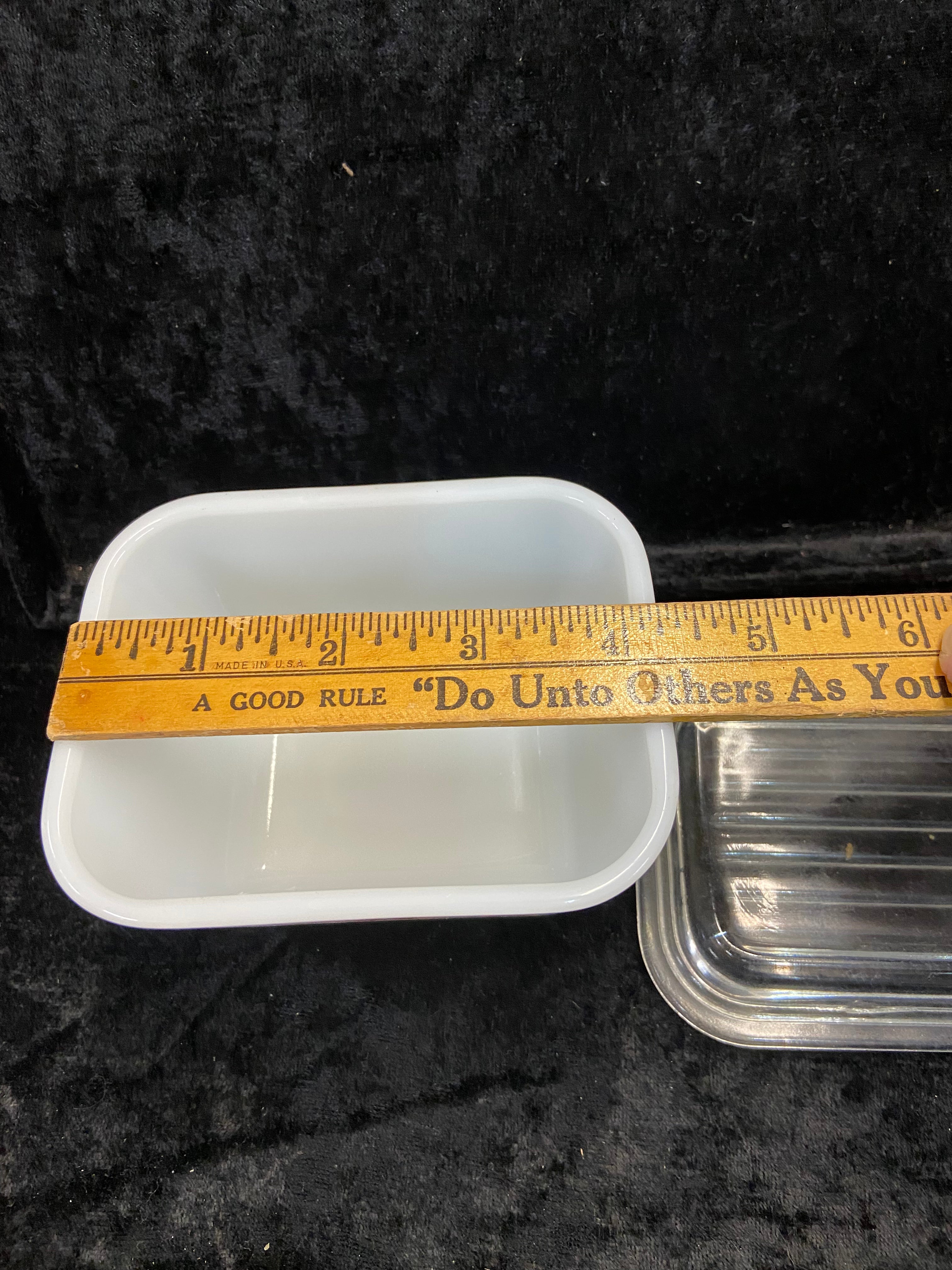 Vintage Pyrex Town & Country Refrigerator Dish with Lid