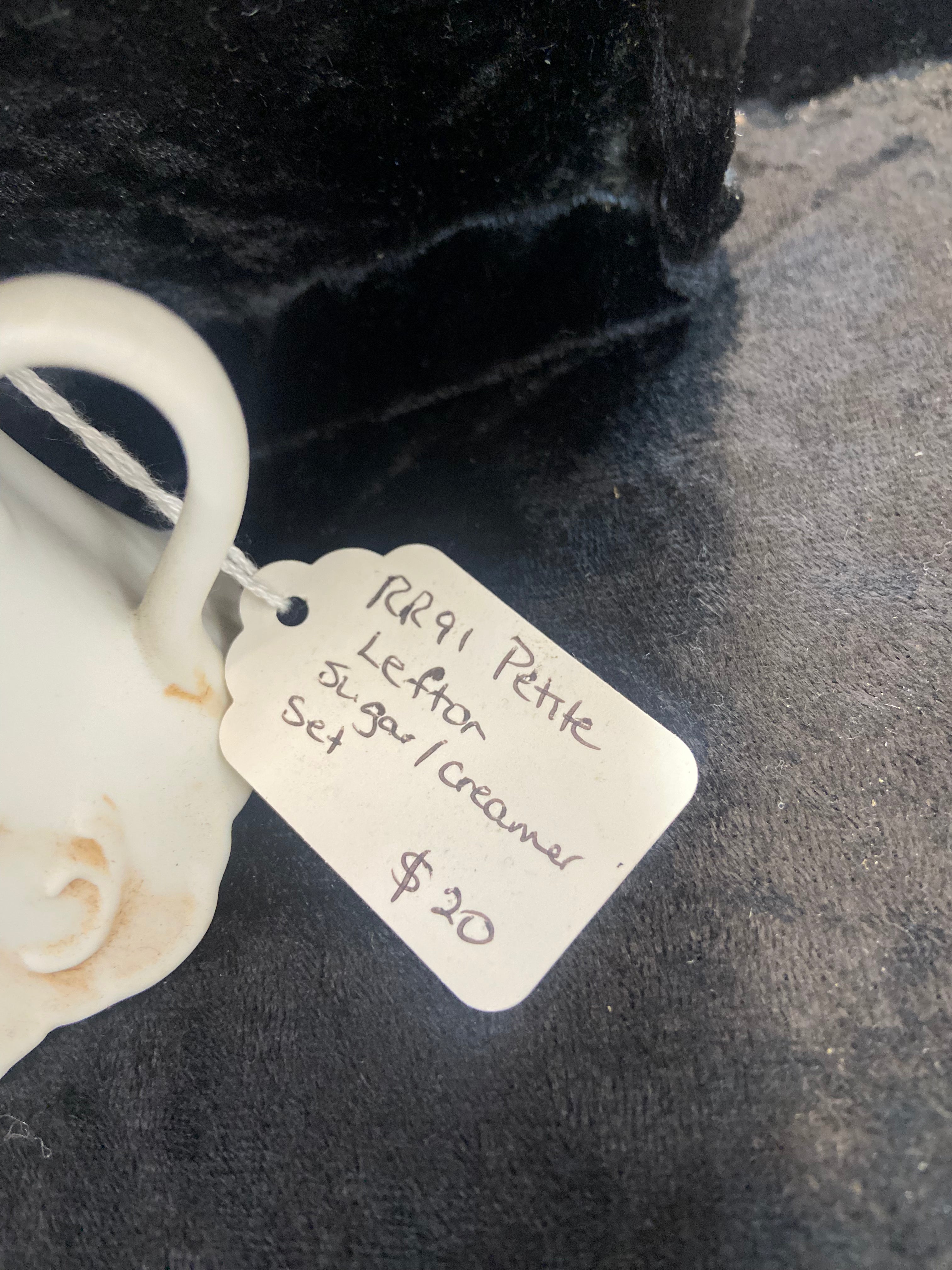 Vintage Petite Lefton Cream and Sugar Set