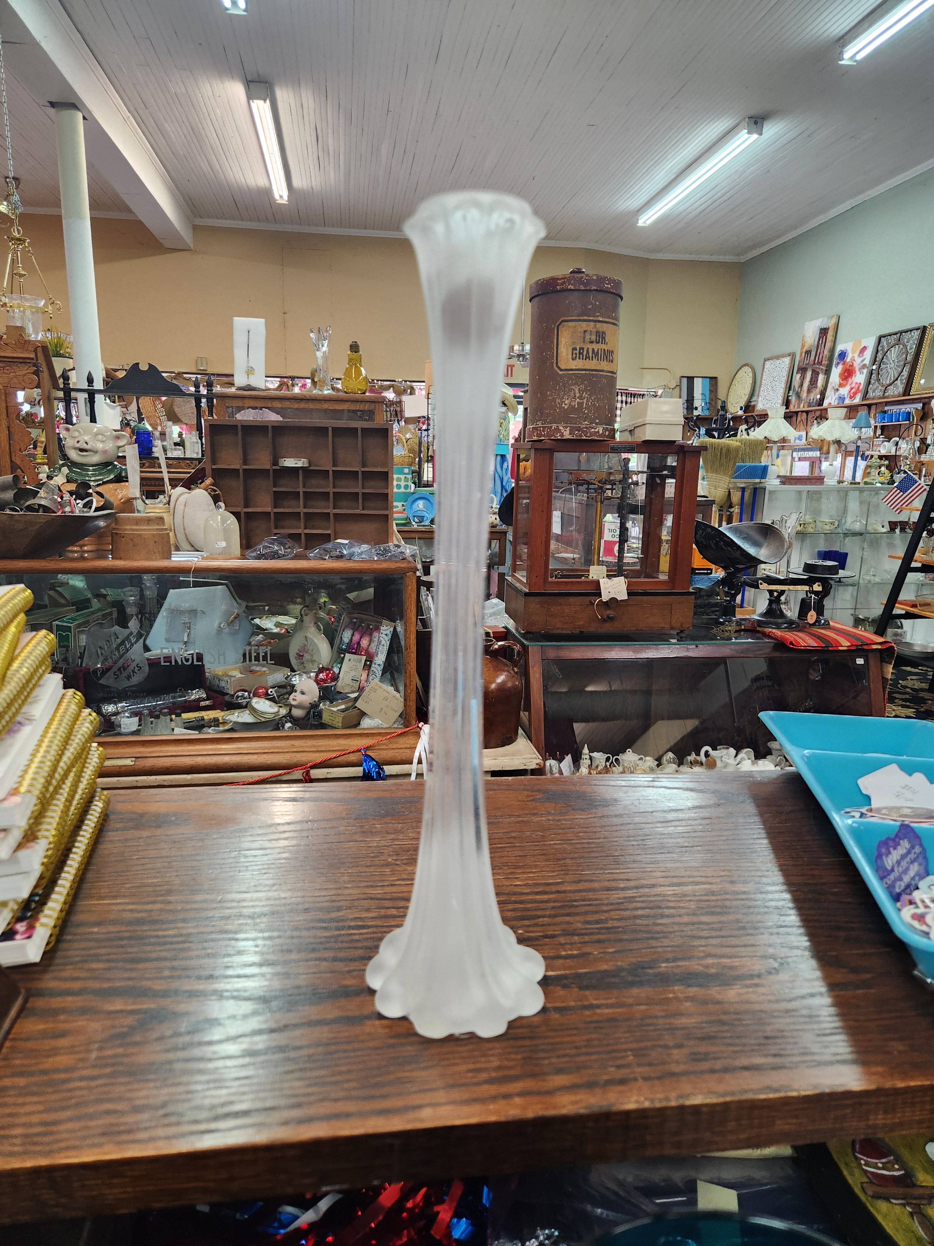 Vintage Swung Vase