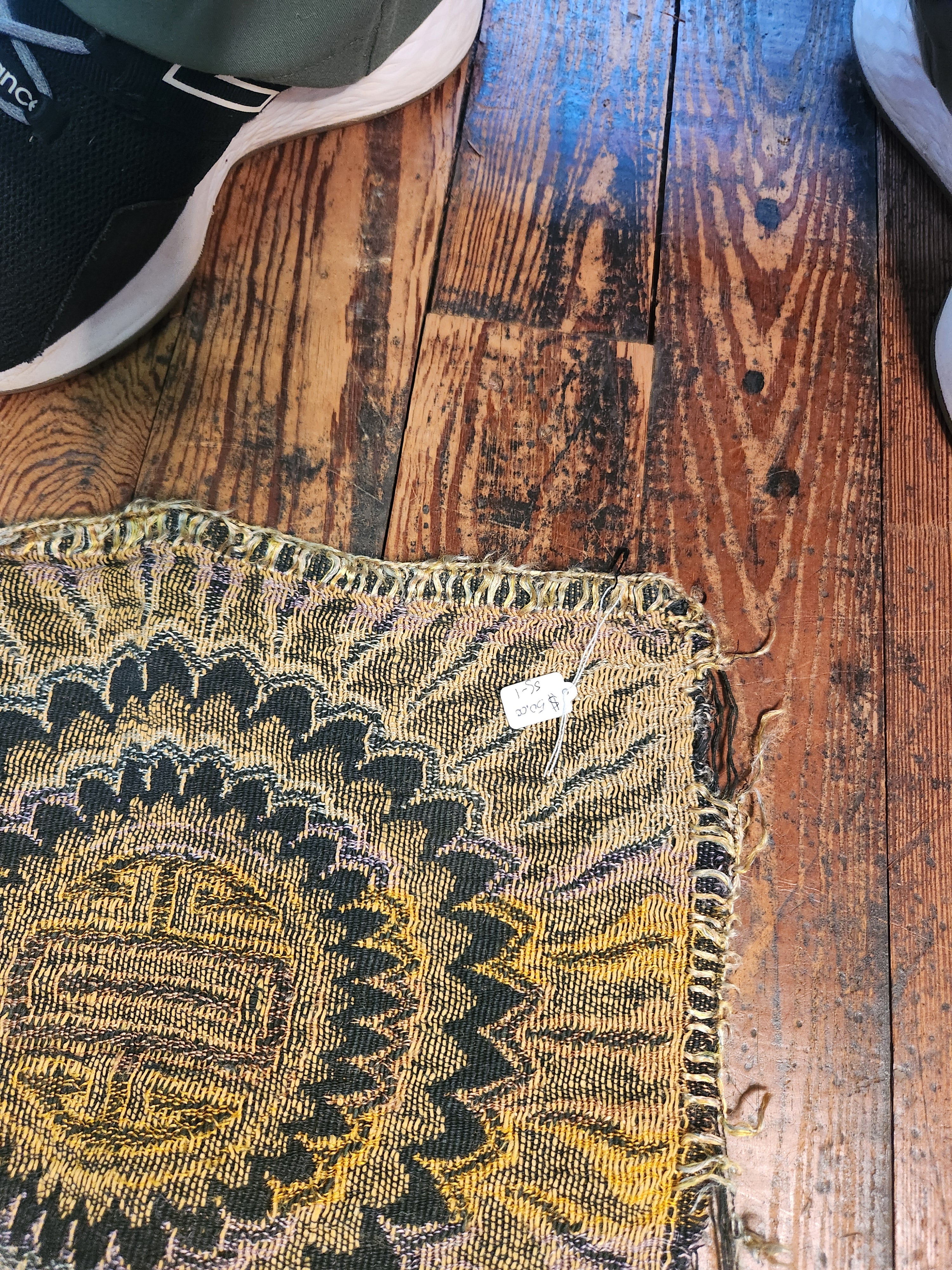 Vintage Tapestry Art Nouveau Inspired Pattern