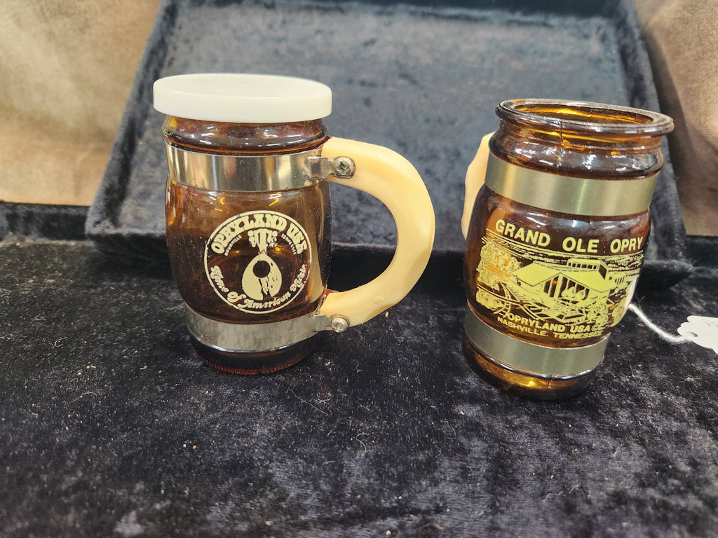 Vintage Siesta Ware Barrel Mugs S&P Shakers