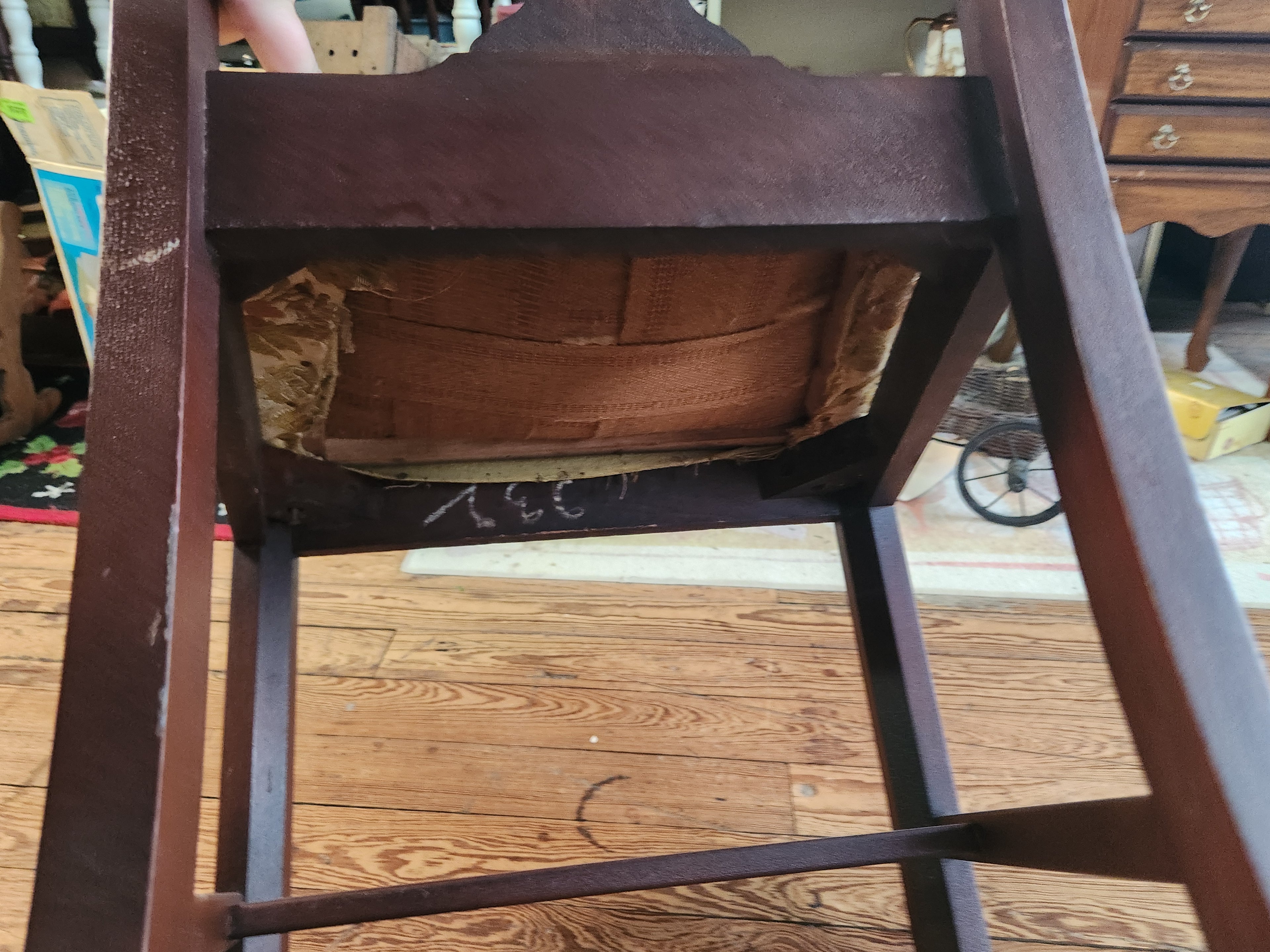Antique Chippendale Style Chair