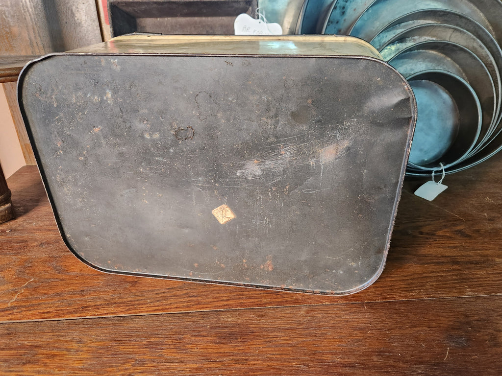 Vintage Metal Bread Box