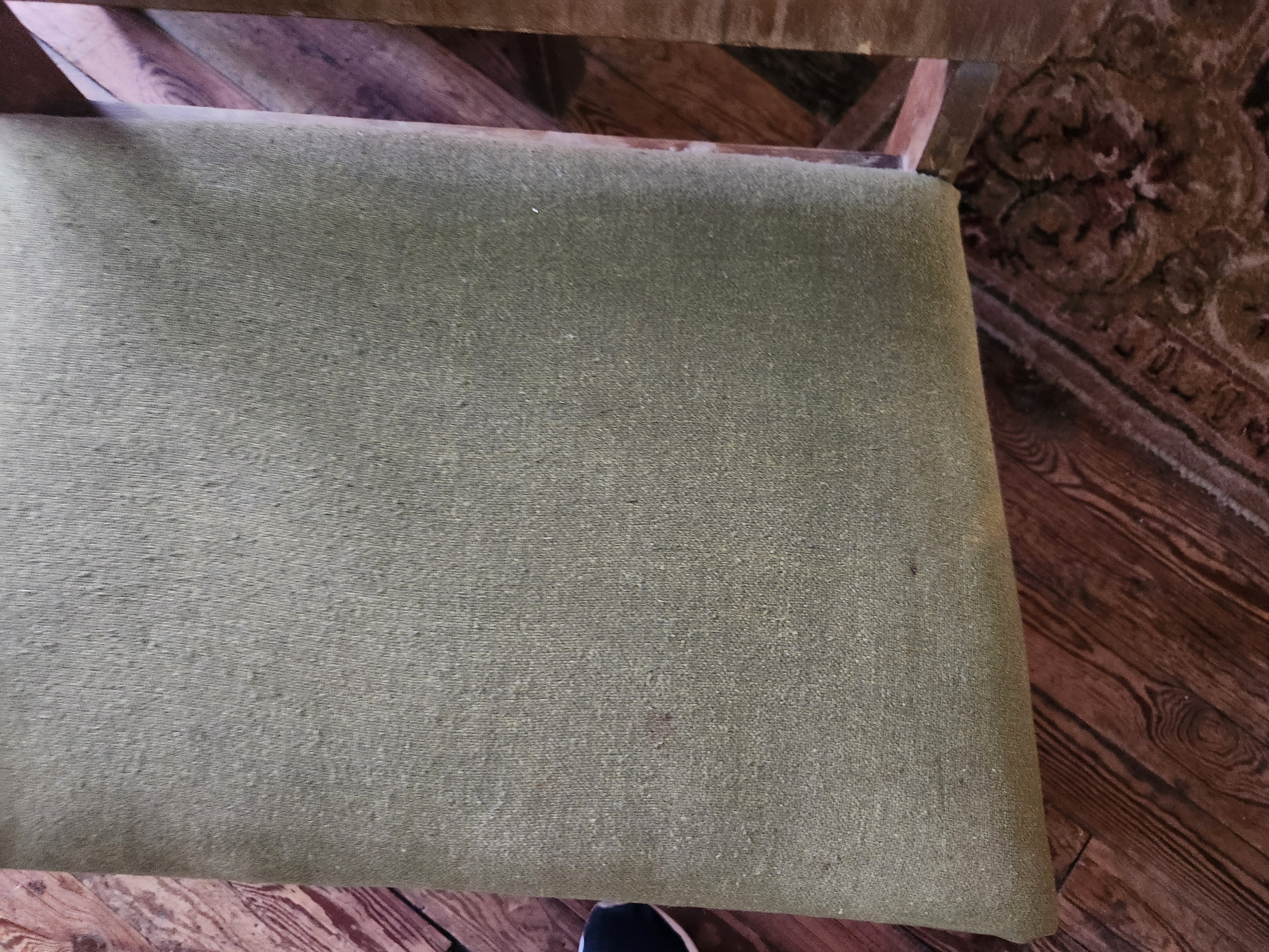 Vintage Mid-Century Wooden Sewing Chair