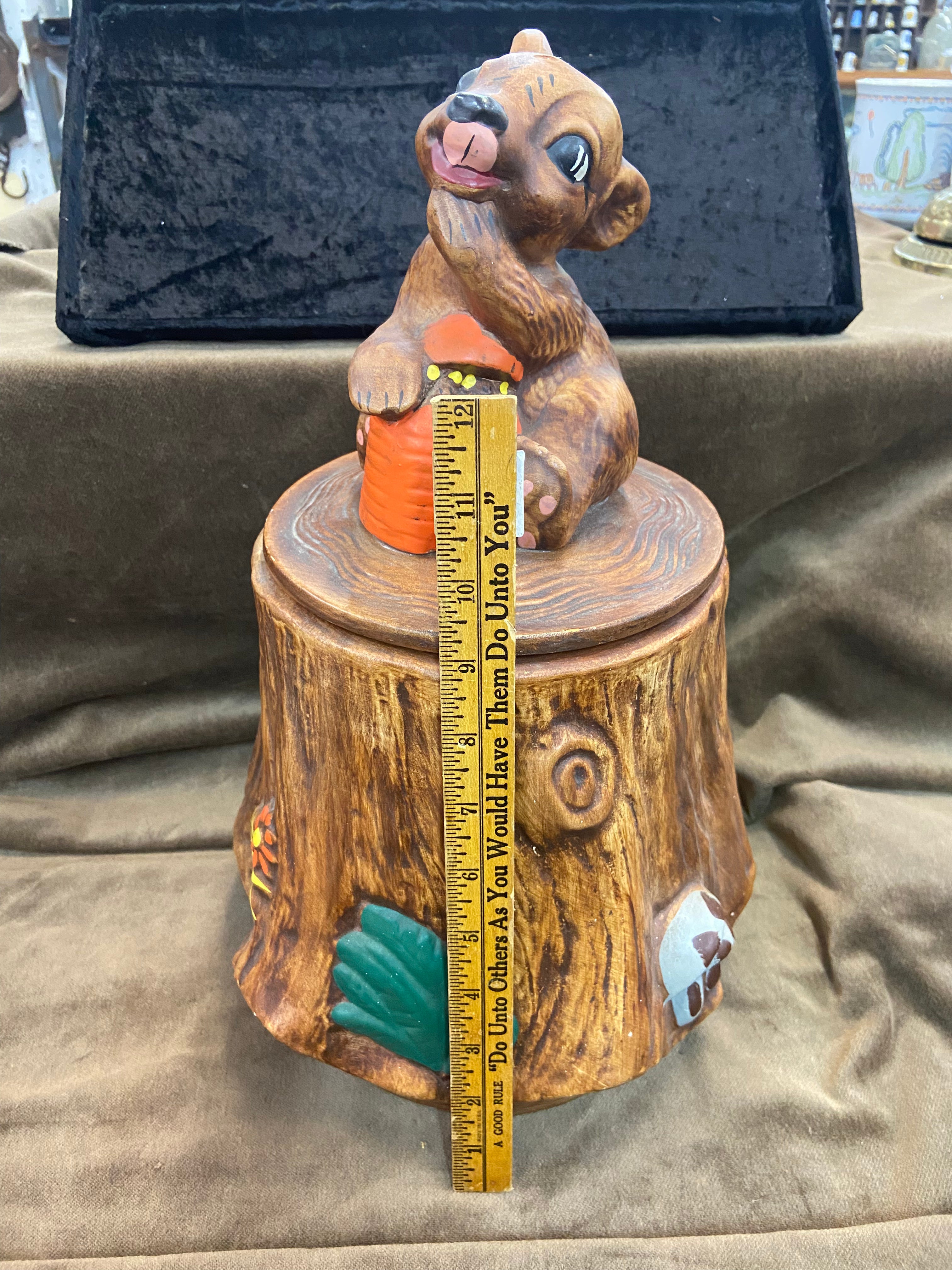 1960s California Originals "Honey Bear" Ceramic Cookie Jar