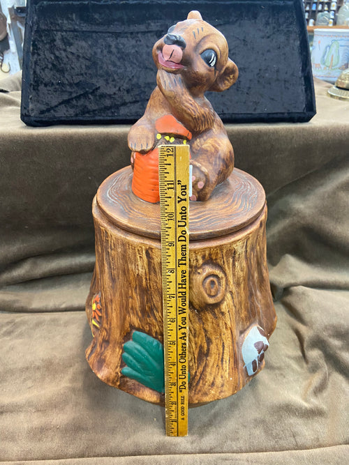 1960s California Originals "Honey Bear" Ceramic Cookie Jar