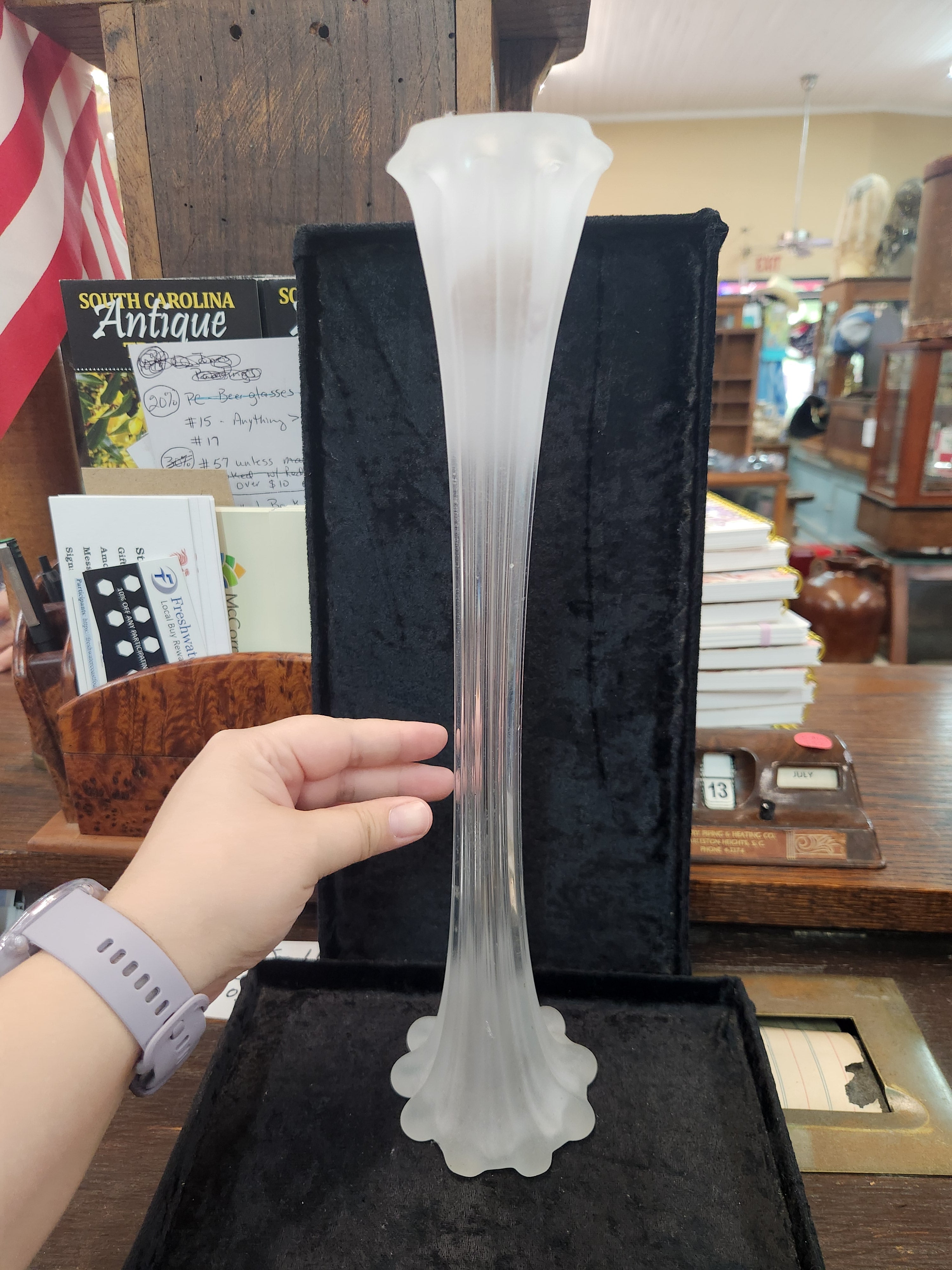Vintage Swung Vase