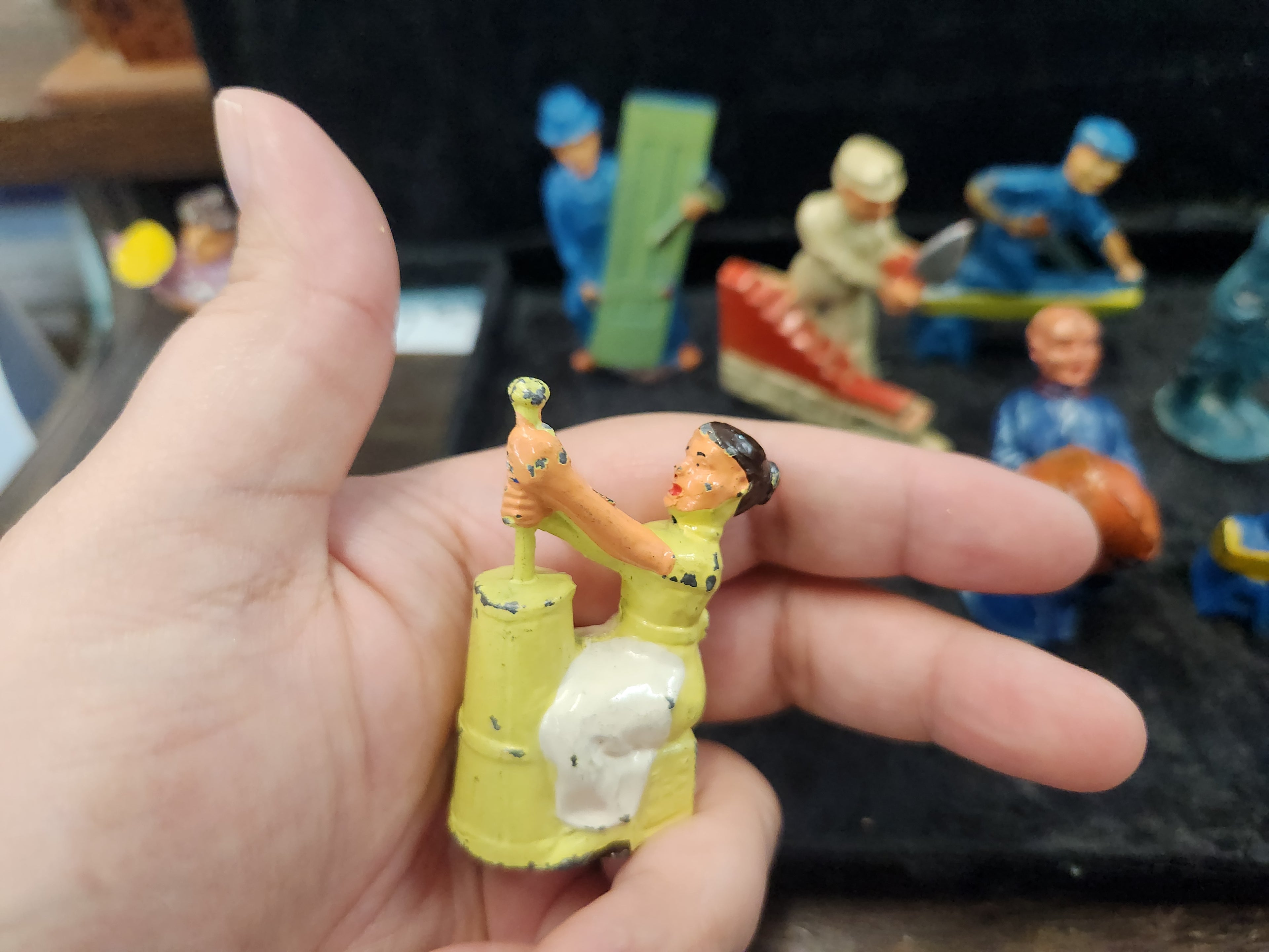 Antique Manoil Lead Toy Figures
