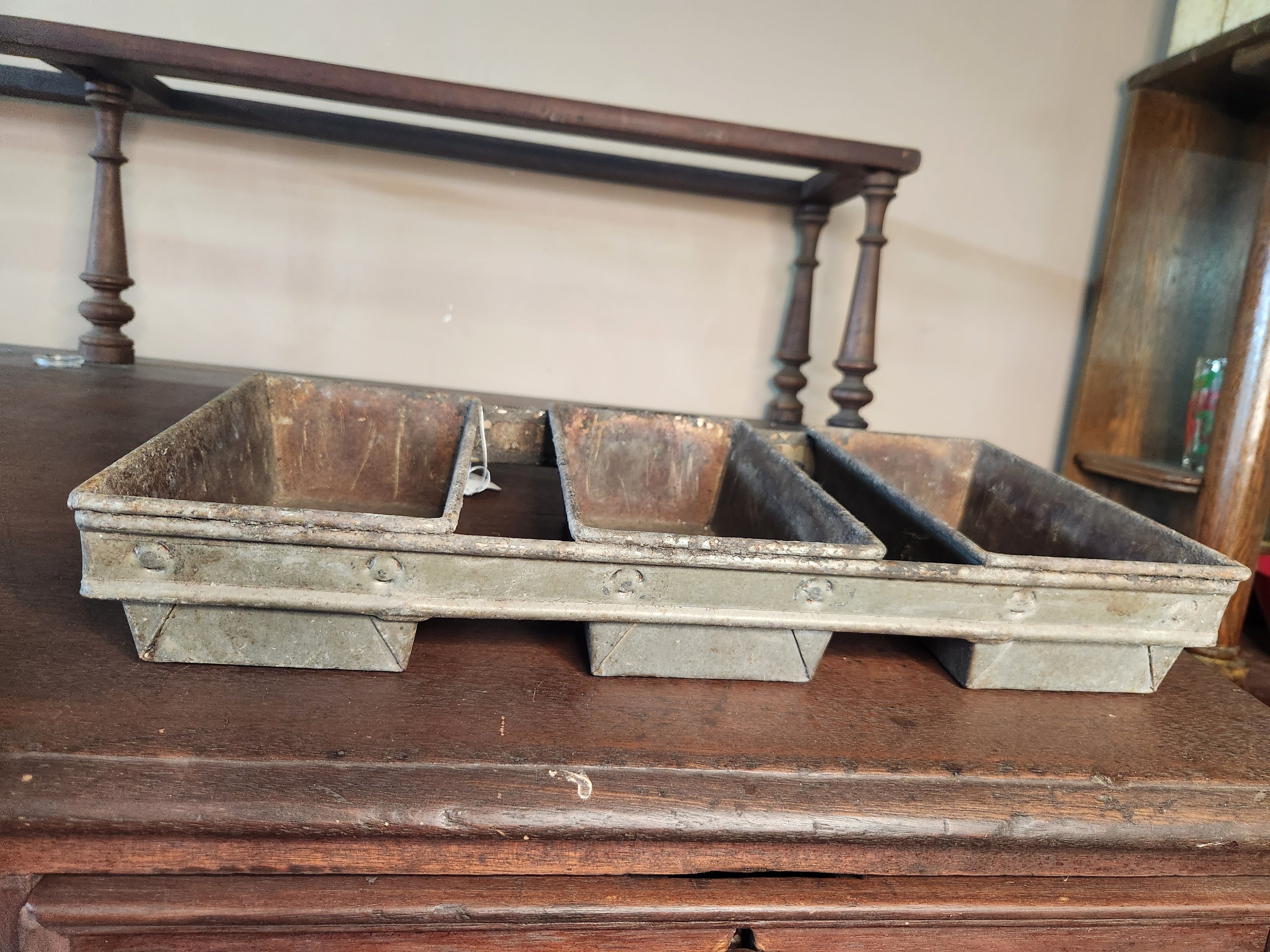 Vintage EKCO Industrial Commercial Bread Pan Set