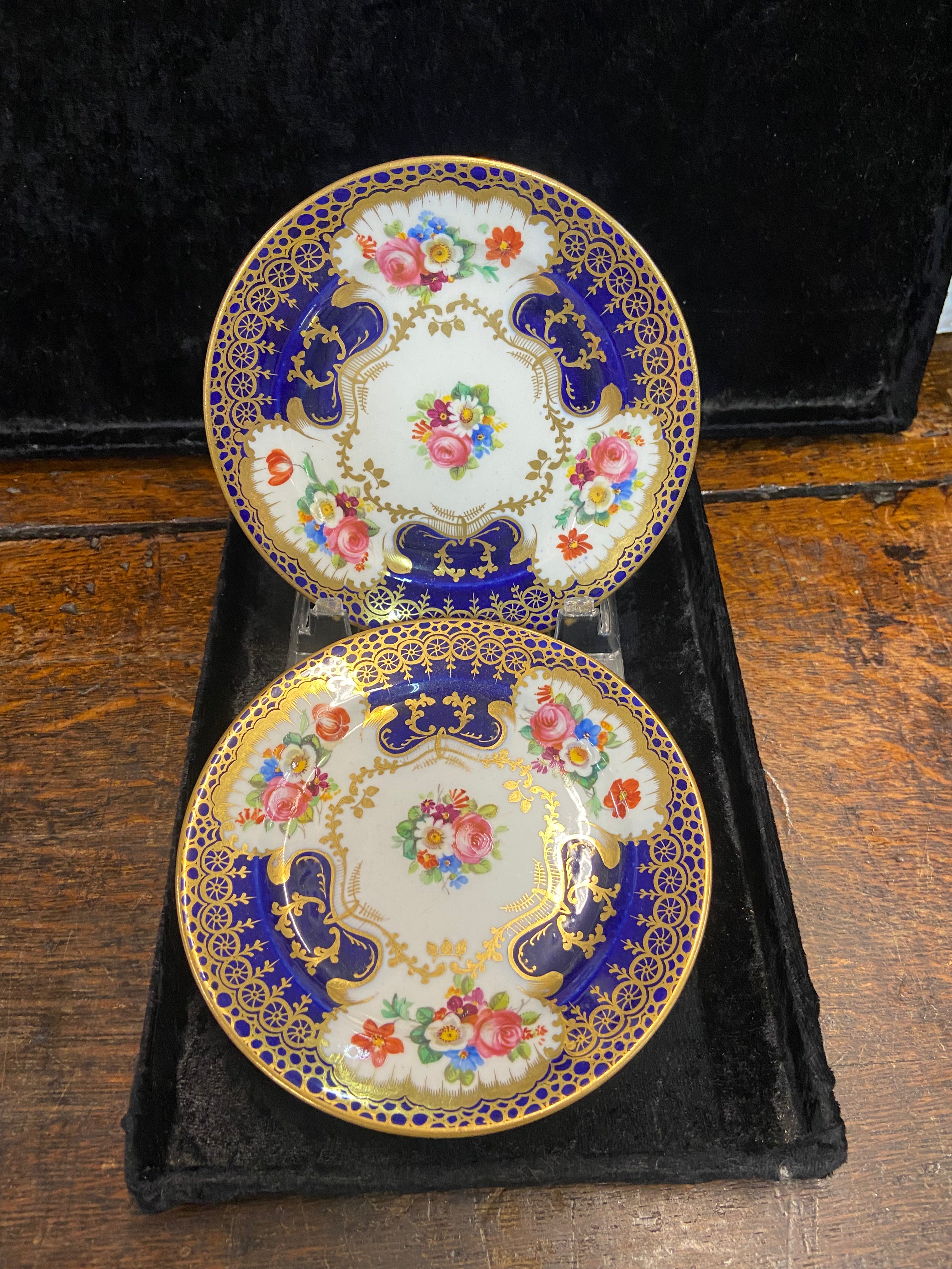 2 Collingwood Victorian Bread and Butter Plates