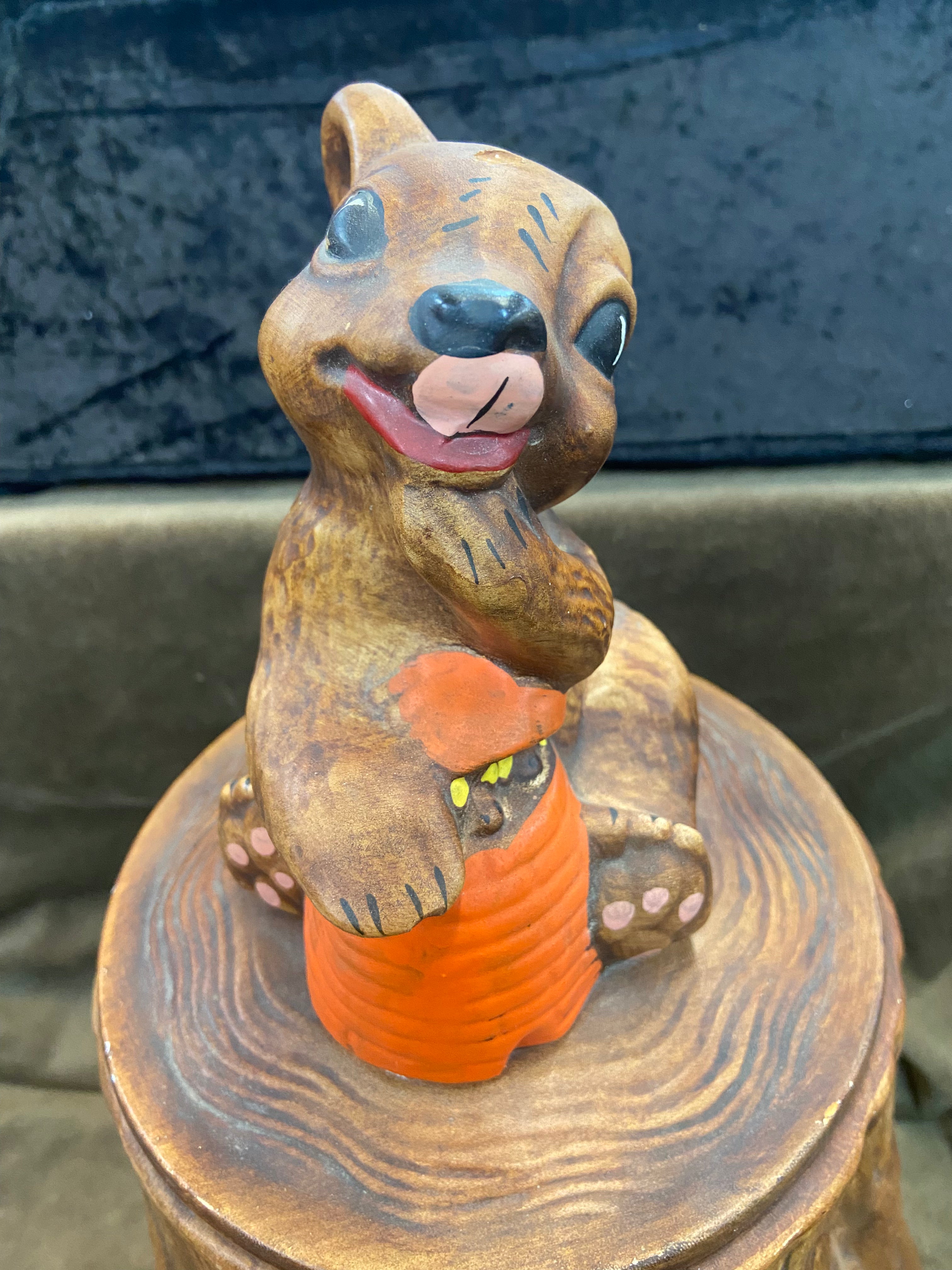 1960s California Originals "Honey Bear" Ceramic Cookie Jar
