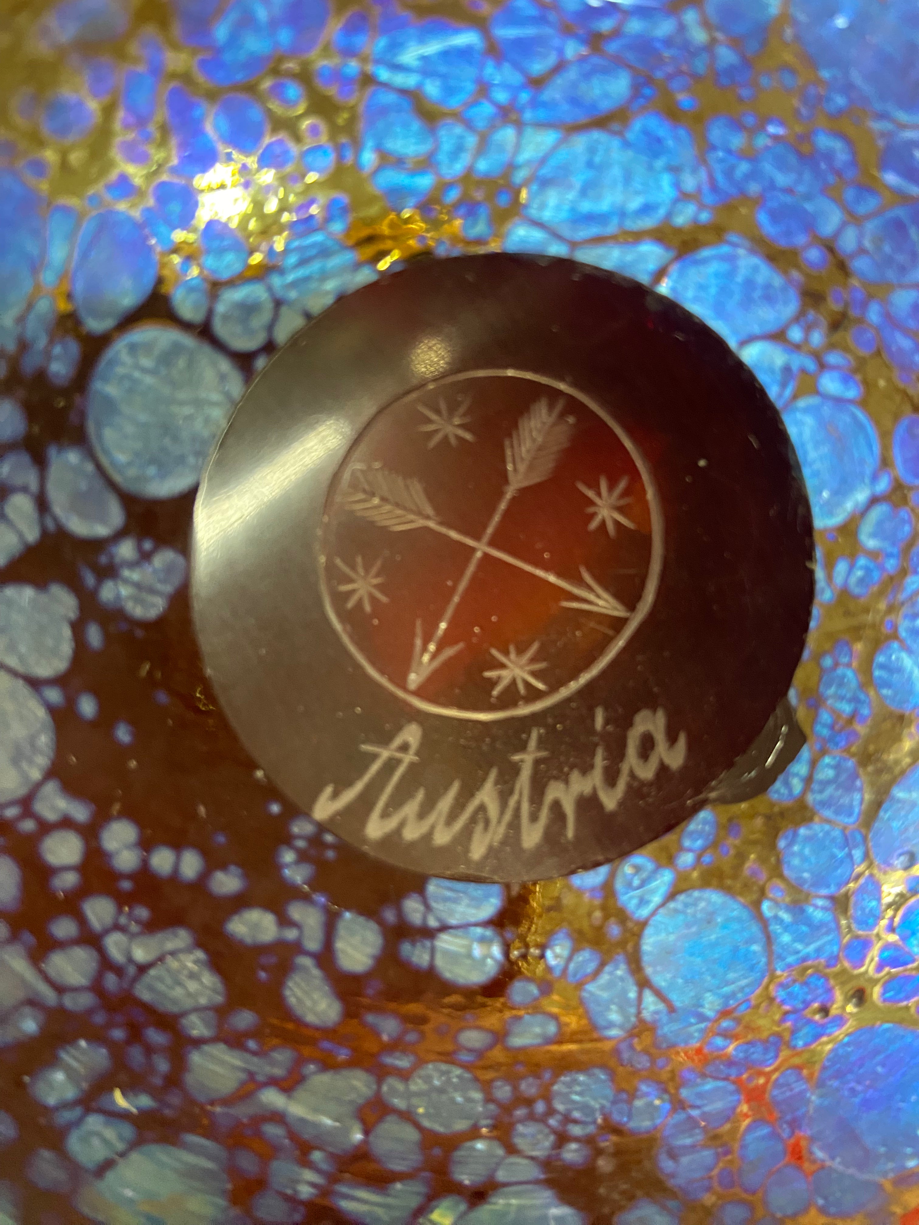 Early 20th Century Art Nouveau Glass Vase