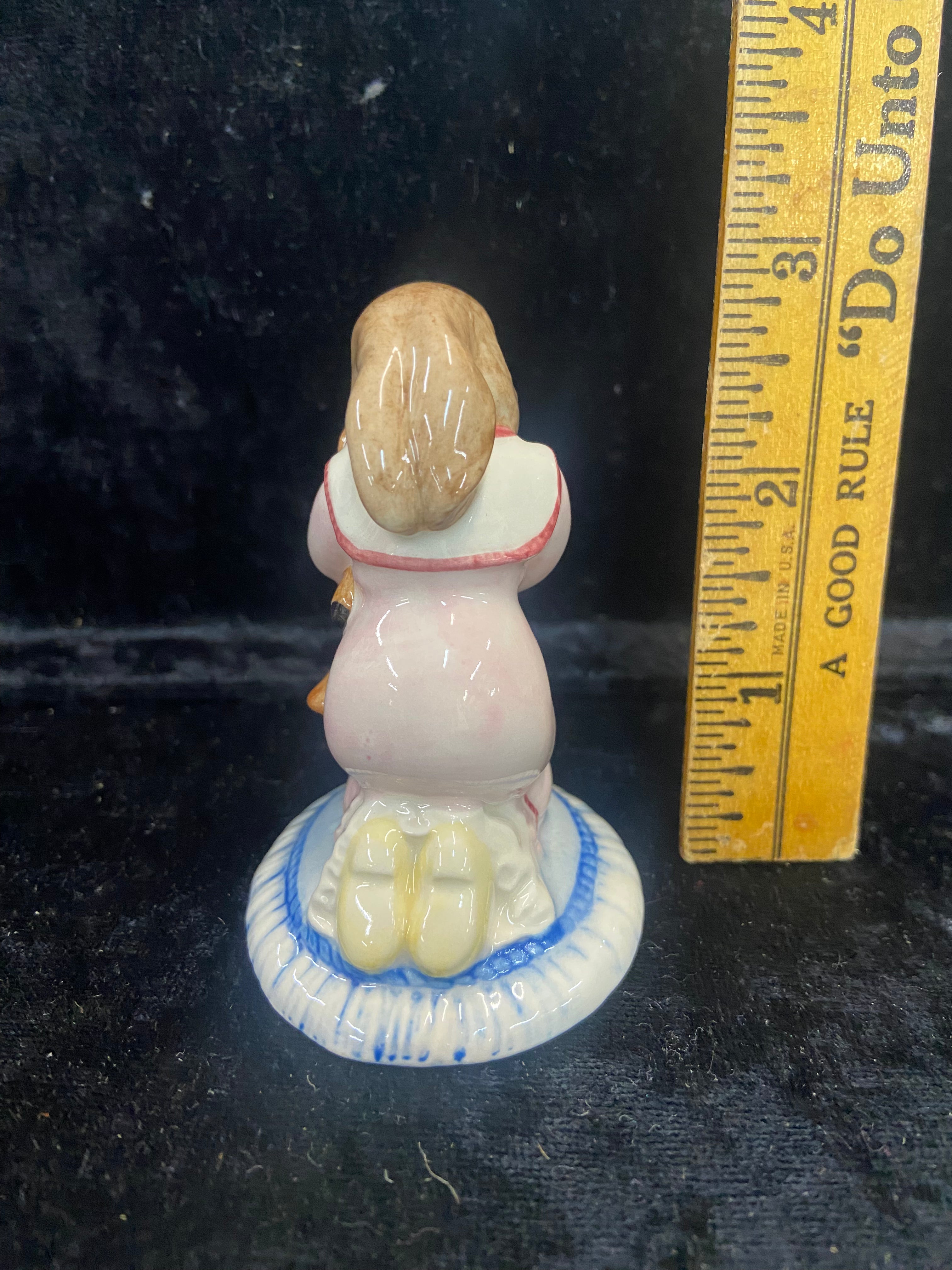 Vintage Royal Doulton "Goodnight Bunnykins" Figurine