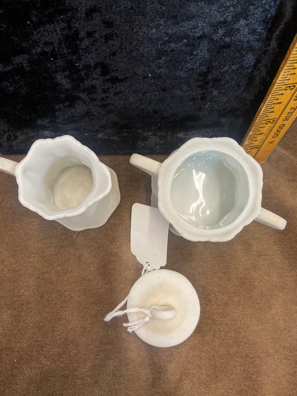 Vintage Petite Lefton Cream and Sugar Set