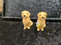 Ceramic Golden Retriever S&P Shakers