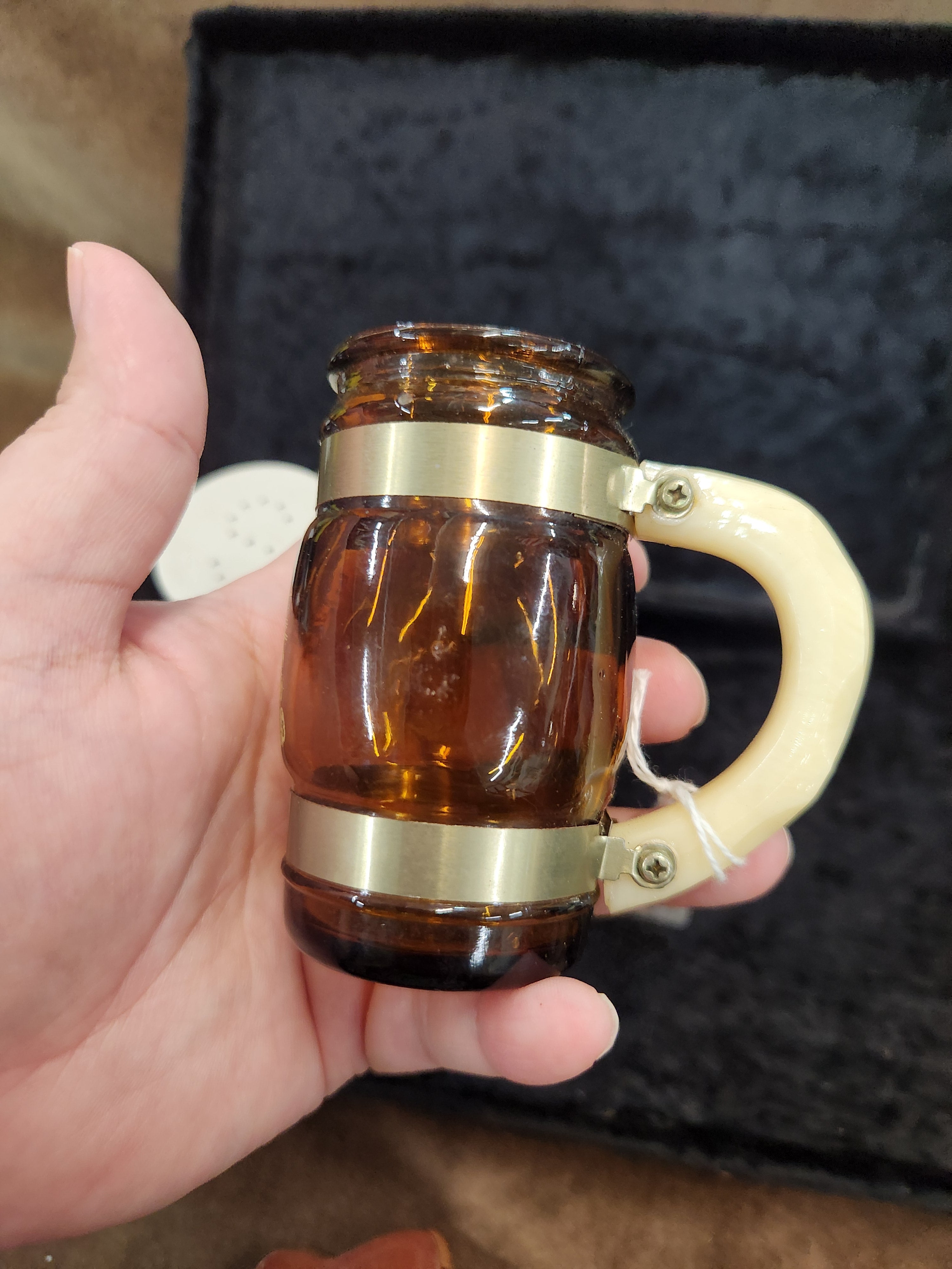 Vintage Siesta Ware Barrel Mugs S&P Shakers