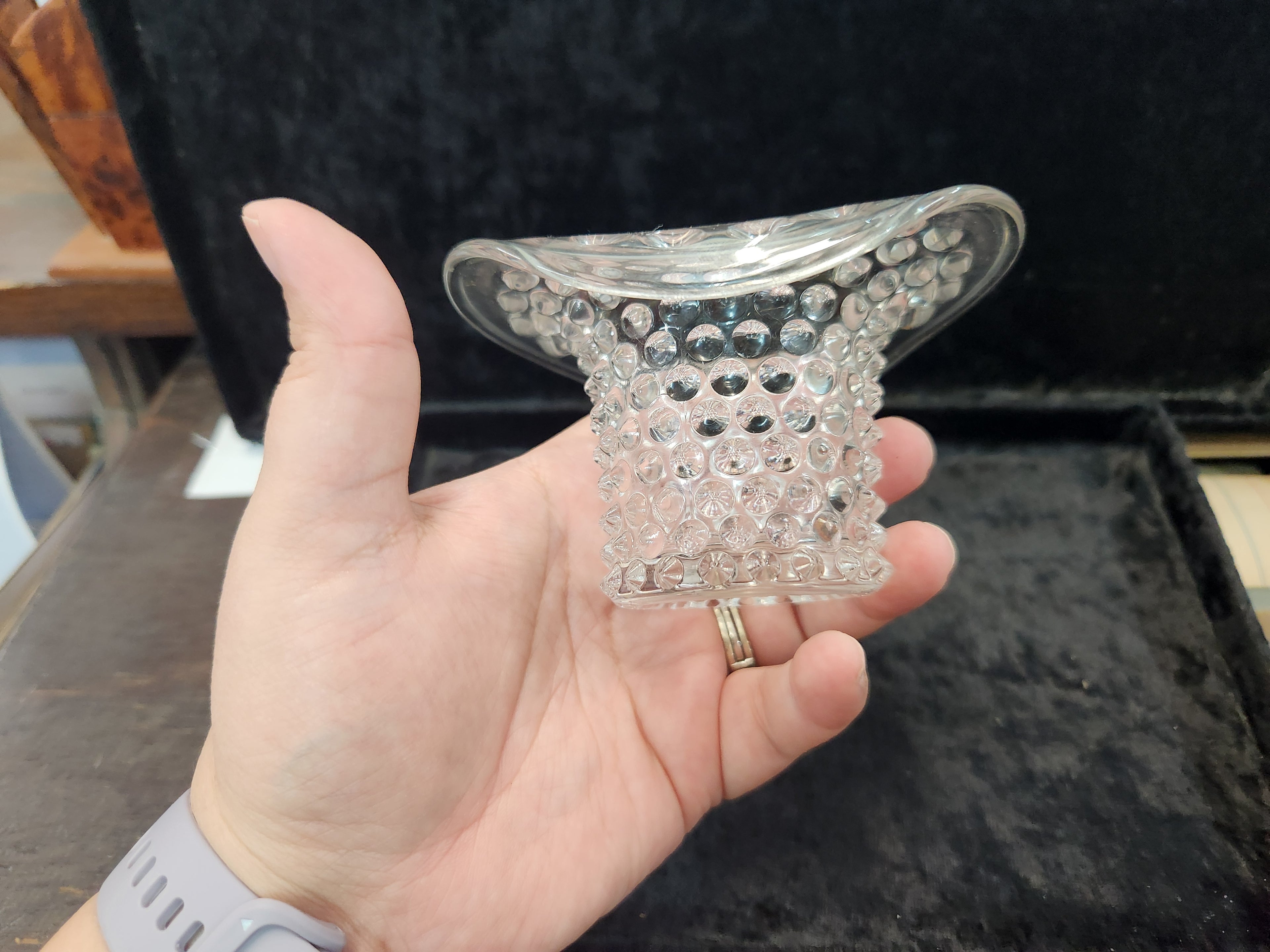 Vintage Fenton? Hobnail Toothpick Holder