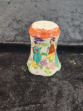 Vintage Hand-Painted Japanese Geishaware Porcelain Shaker