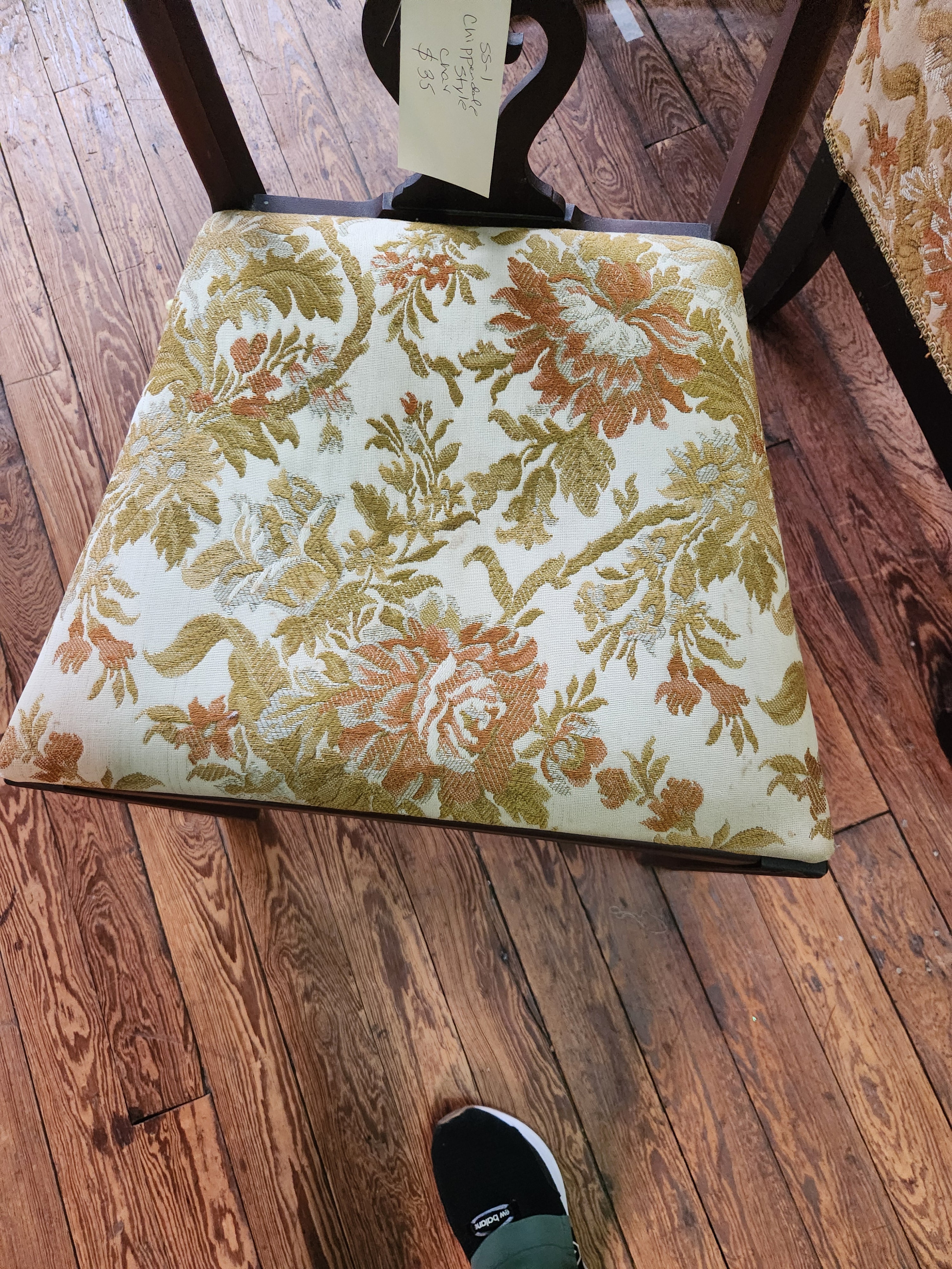 Antique Chippendale Style Chair