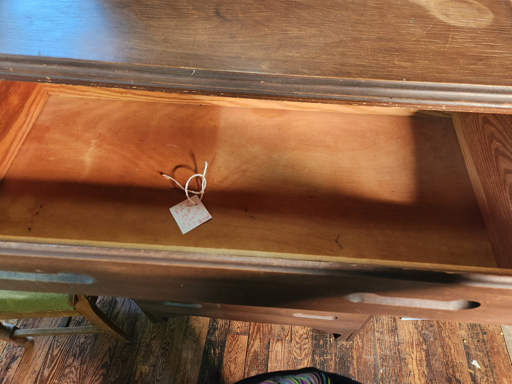 Solid Wood Chest of Drawers Cut-Out Handle Pulls