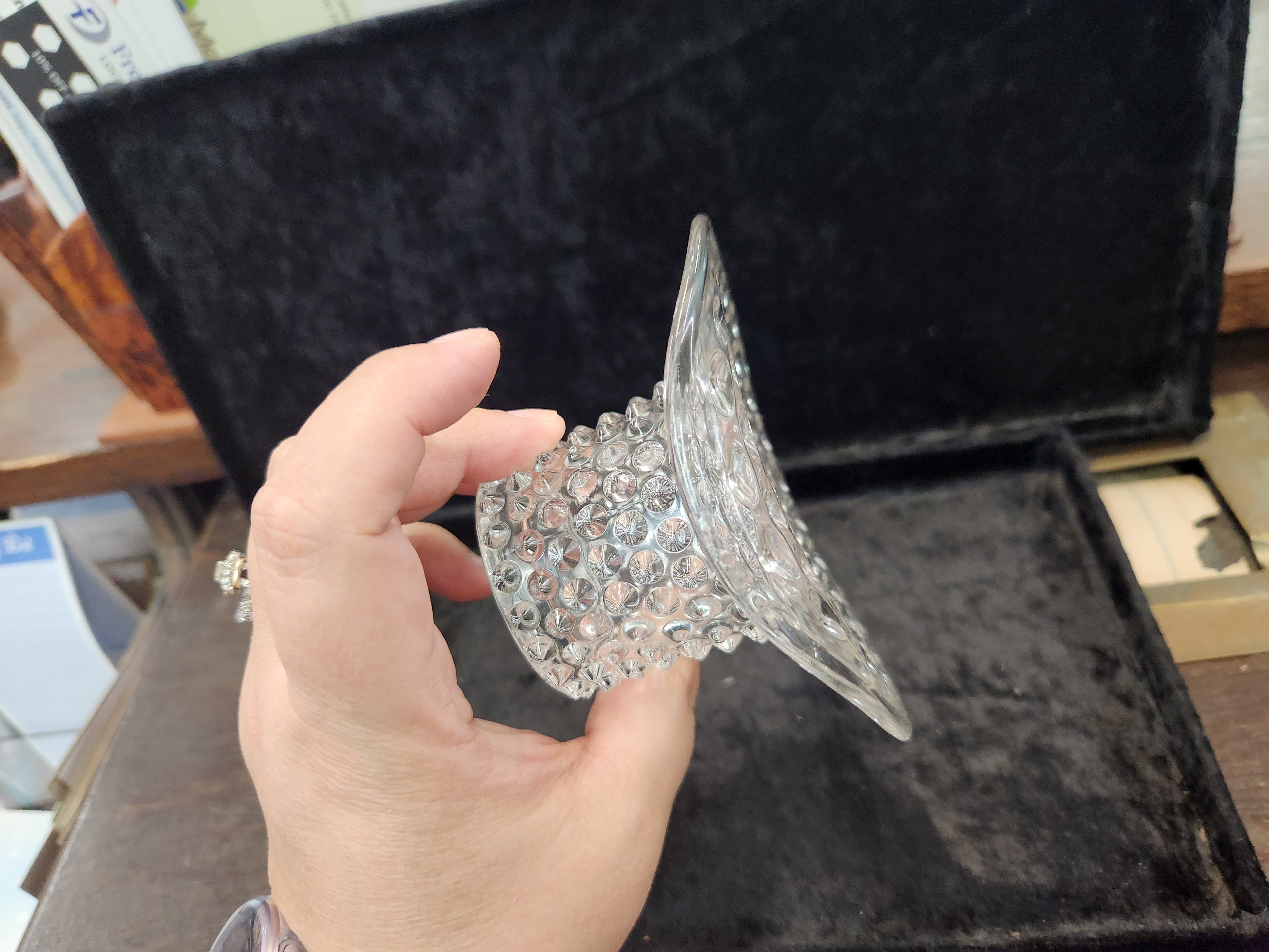 Vintage Fenton? Hobnail Toothpick Holder