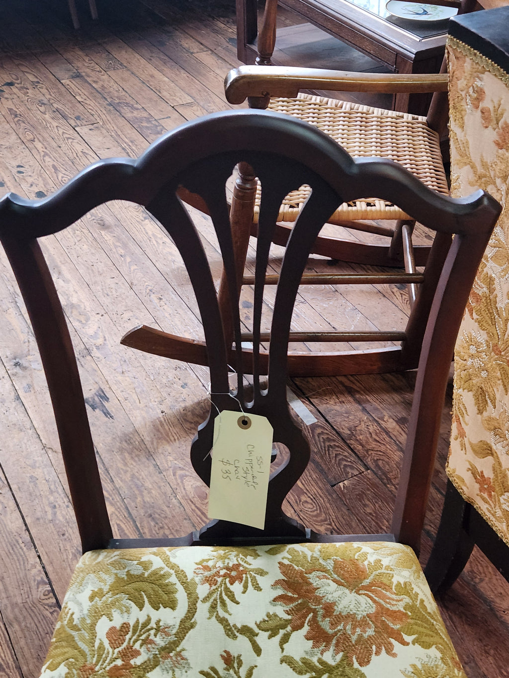Antique Chippendale Style Chair
