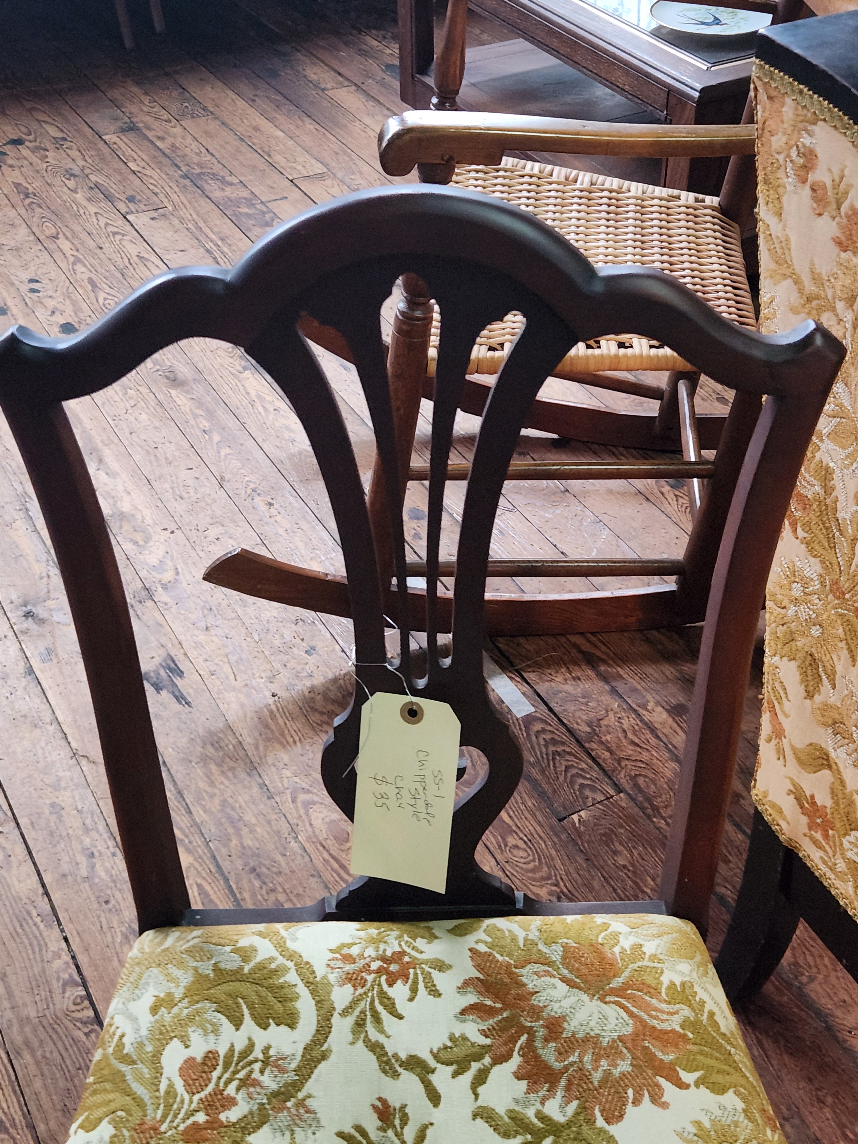 Antique Chippendale Style Chair