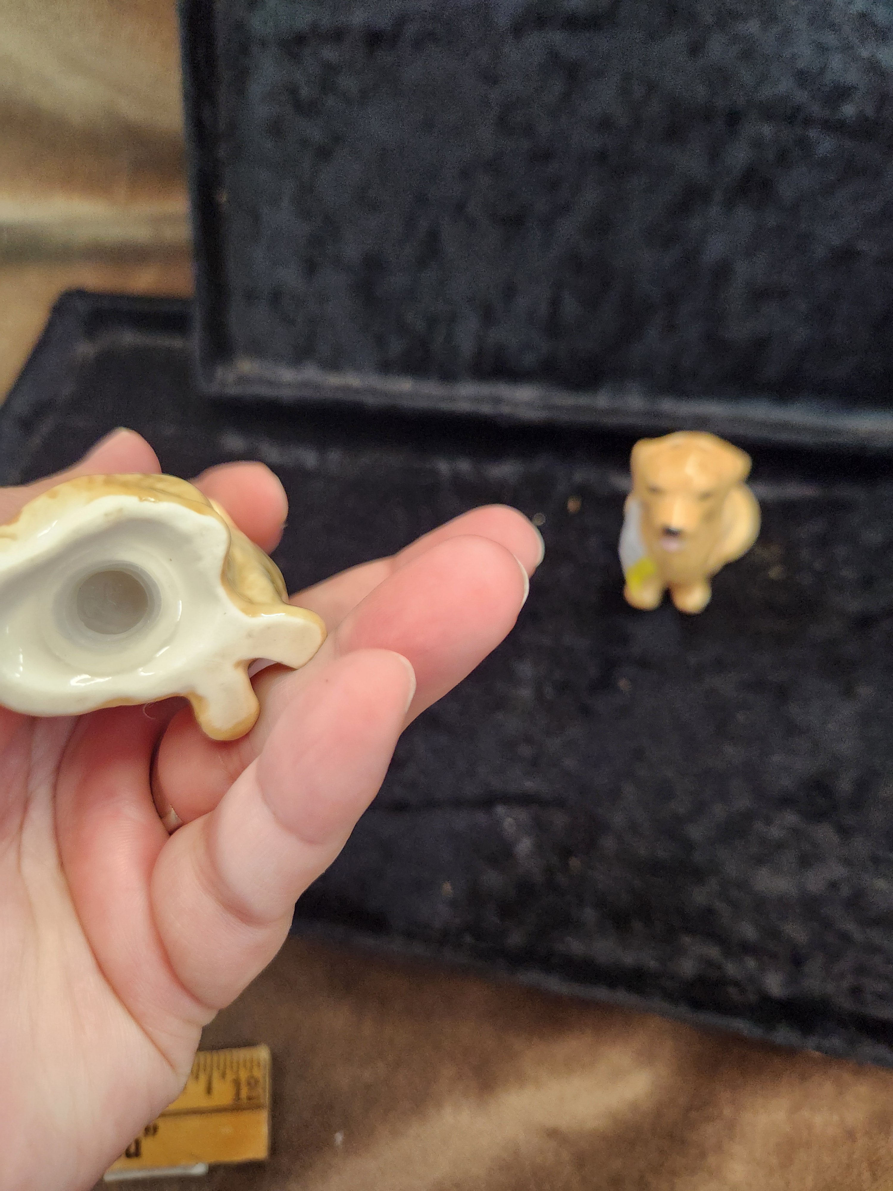 Ceramic Golden Retriever S&P Shakers